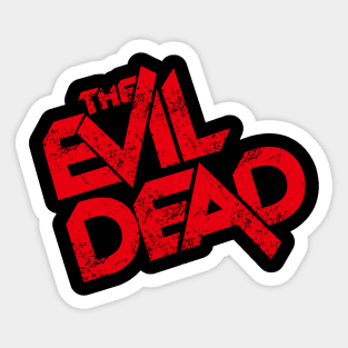 The Evil Dead Retro Sticker